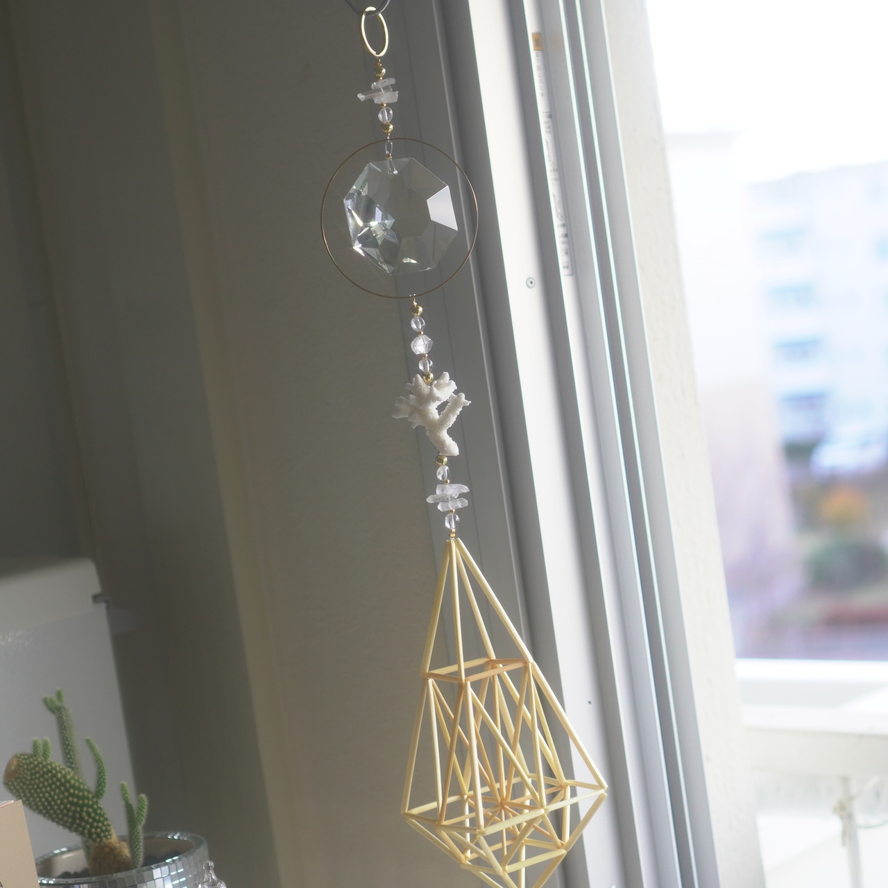 海の光のヒンメリ - S - ✧ 5 Octagon / Ocean Origin Light