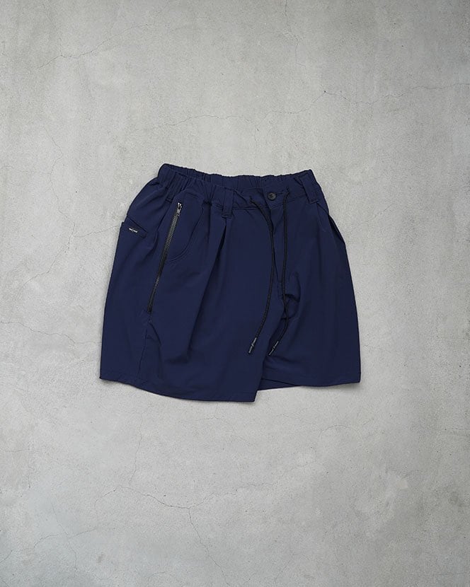 FAKIE STANCE / Draw Cord Short Pants : NAVY | distrad