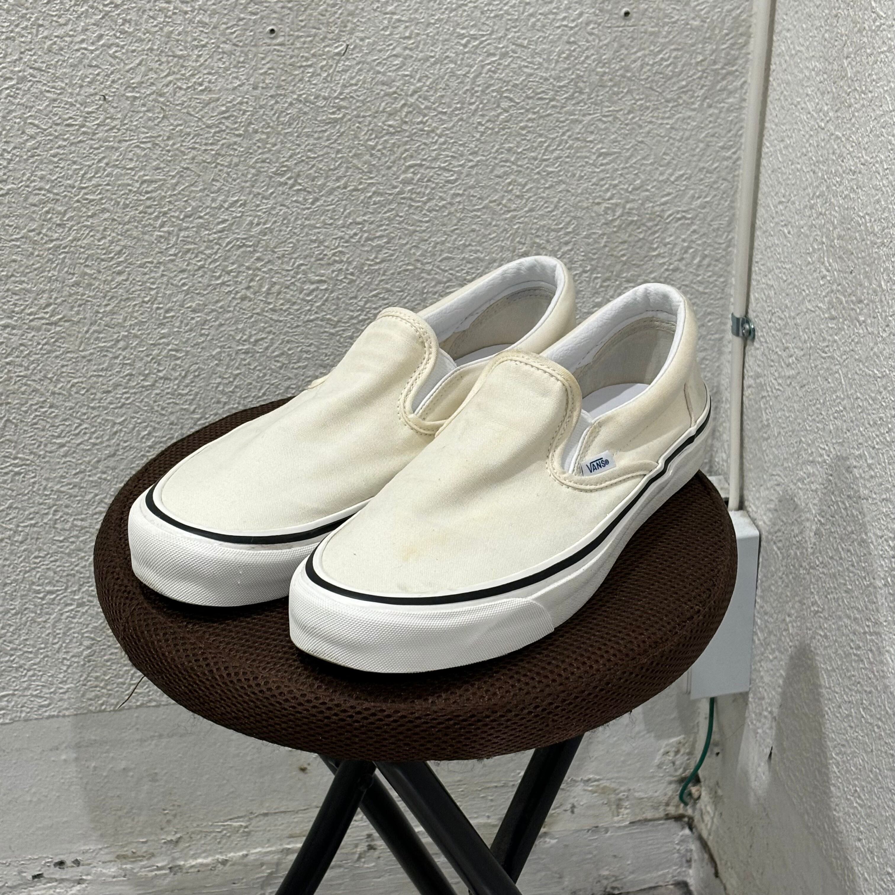VANS Classic Slip-On L きよし ホワイト 27.0cm 