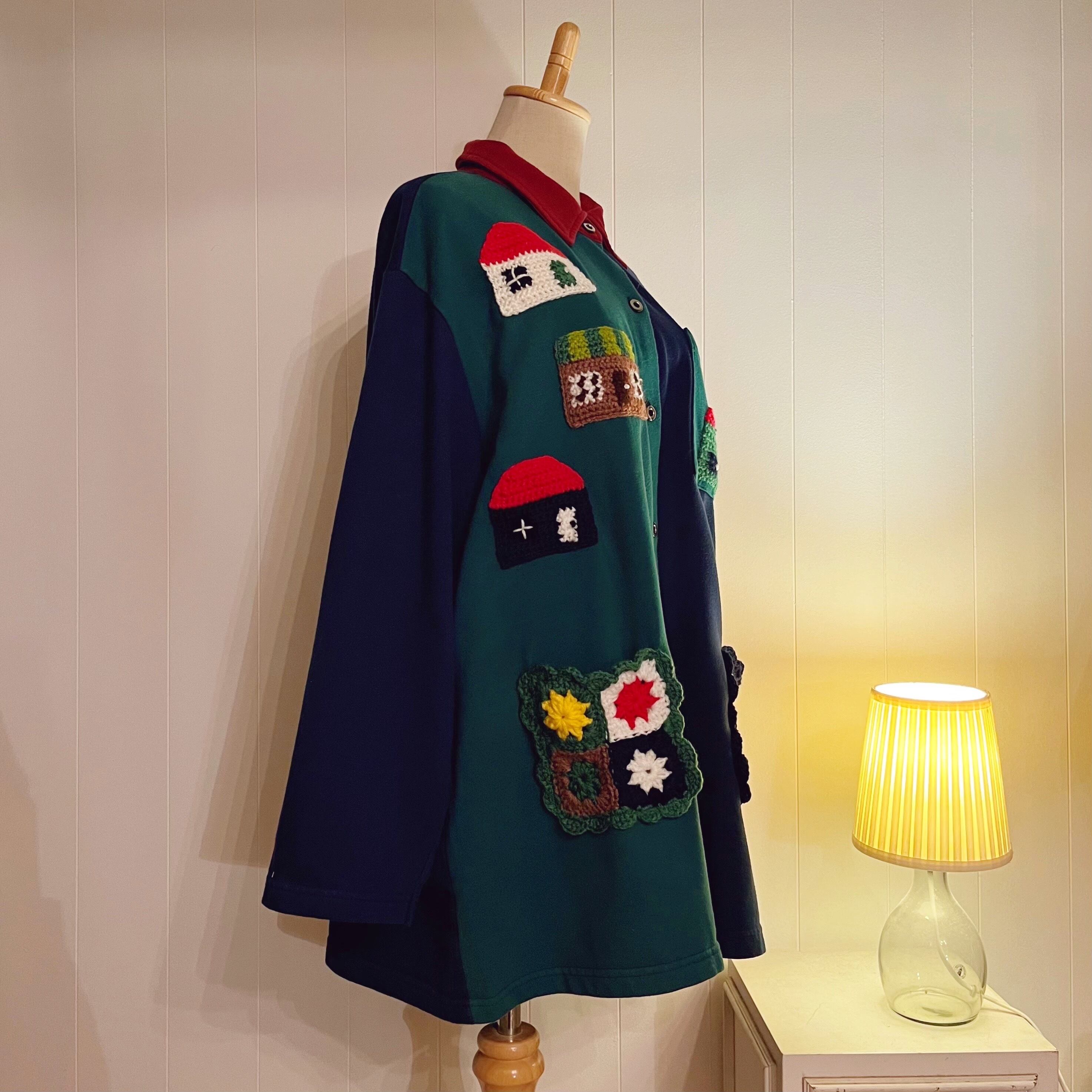 remake / house with the light on tricolore shirt