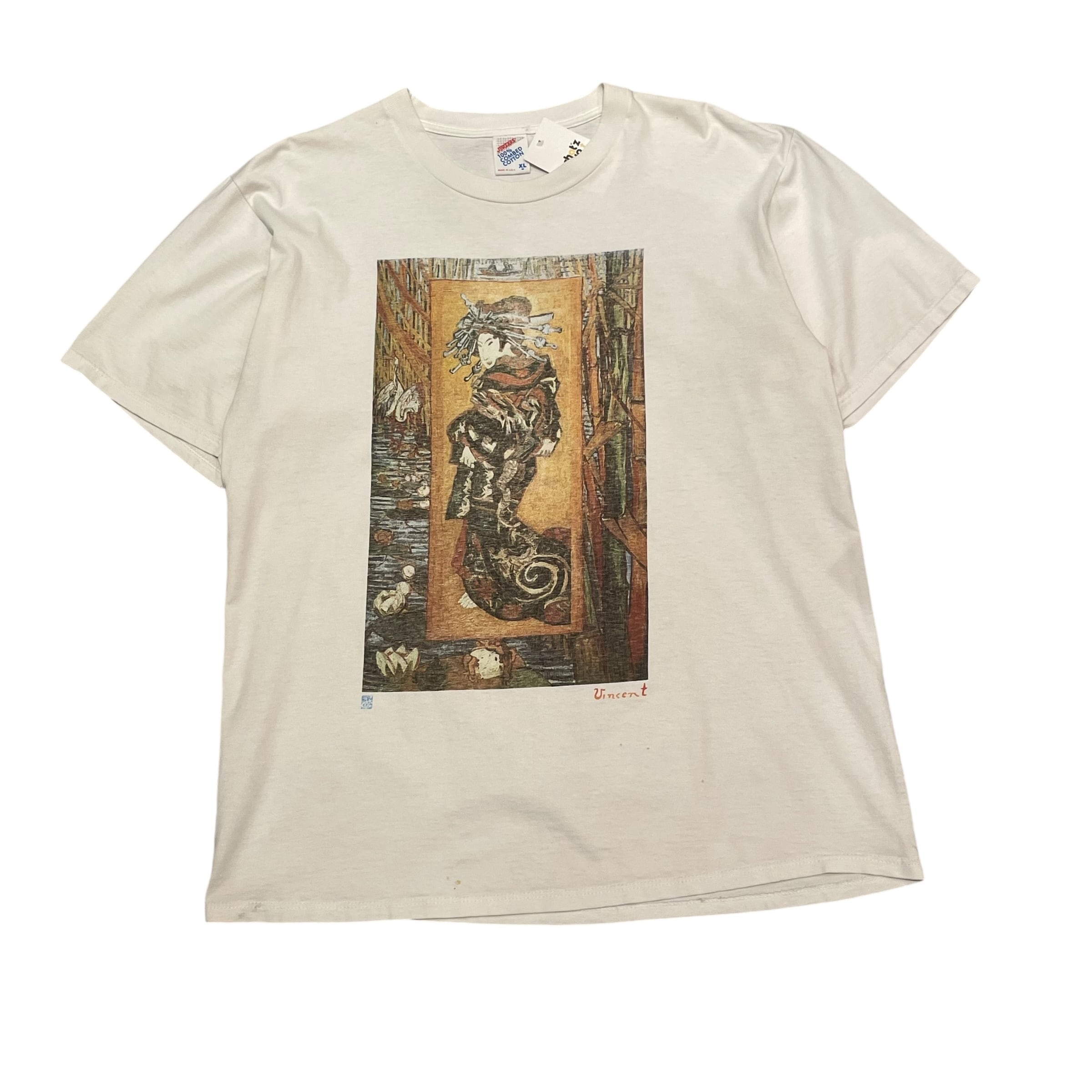 1990s Vincent Van Gogh "Geisha 1887" T-shirt