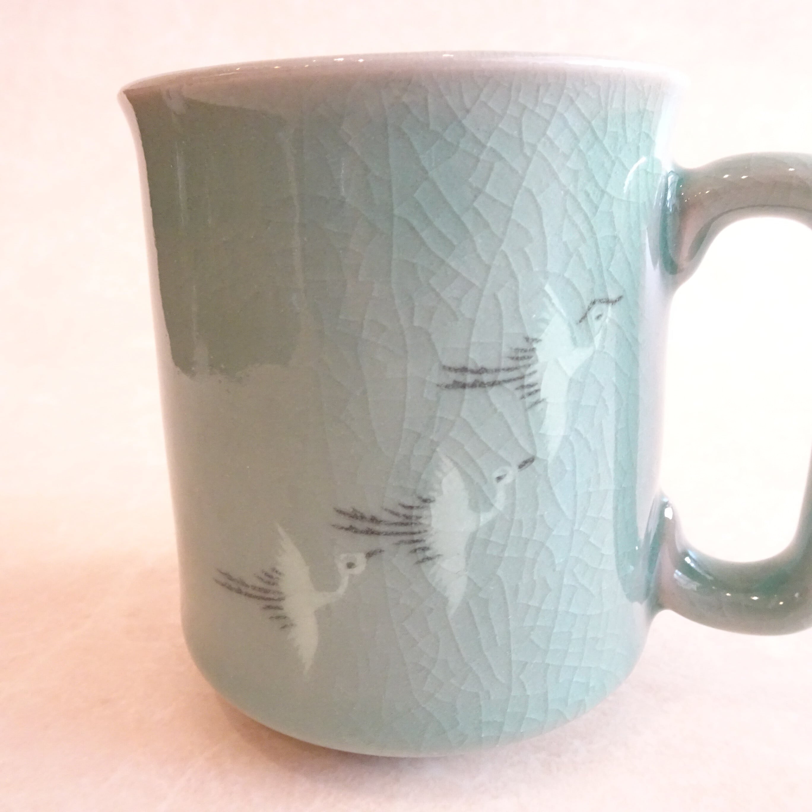 韓国青磁のマグカップ | 純喫茶家具の村田商會