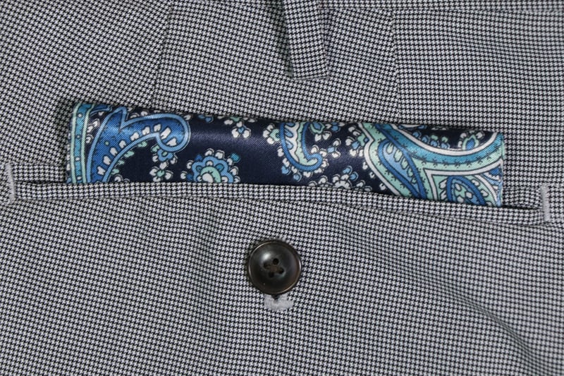 Dappers ダークブルー ペイズリー柄ベスト サイズ40 Dappers ダークブルー ペイズリー柄ベスト サイズ40 3色展開