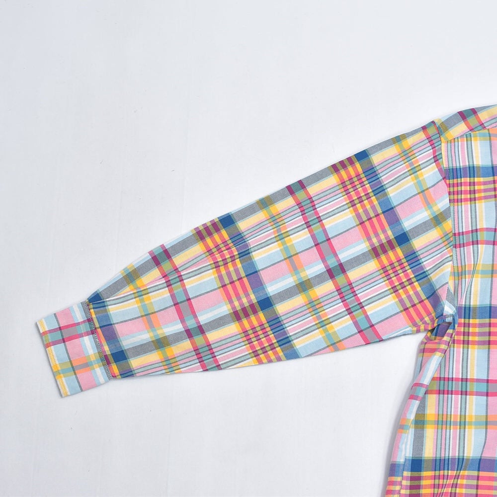 maさま ジャンティーク購入 ヴィンテージ vintage ドレスシャツ VINTAGE IVY シャツ(14H(M) グリーン系): メンズ｜メーカーズシャツ