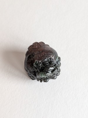 Bloodshot Iolite ブラッドショットアイオライト ⭓ 龍亀 ⭔ CARVING