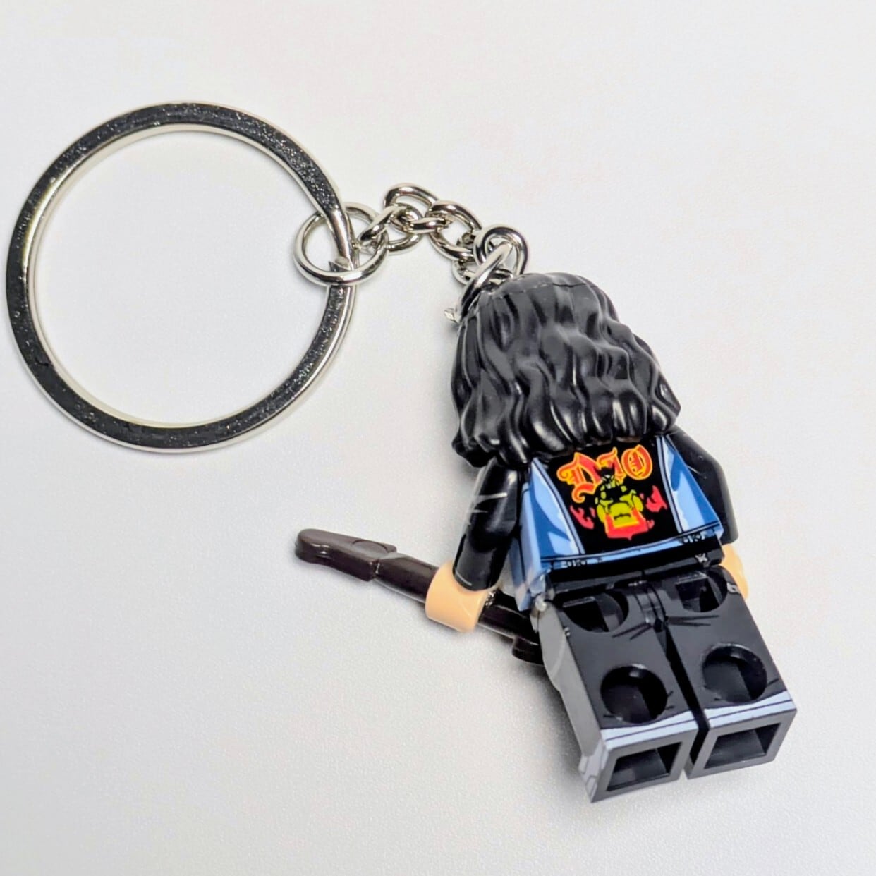 1月下旬再入荷予定！☆ブロックフィギュアキーホルダー☆【 Stranger Things / ストレンジャーシングス 】 エディー・マンソン 〚アメリカン雑貨 アメトイ〛