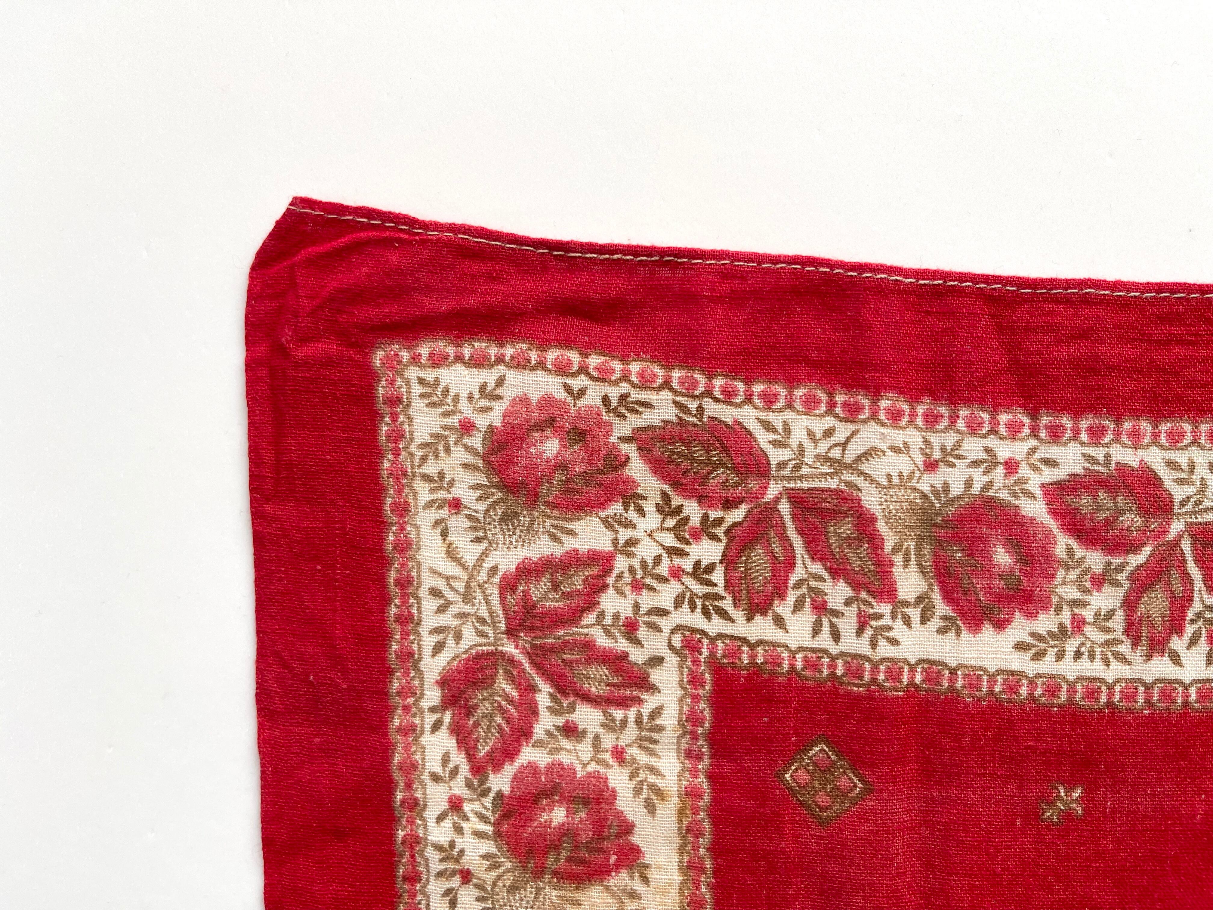 Special】Early1900s ターキーレッド ヴィンテージ バンダナ | PAY ID