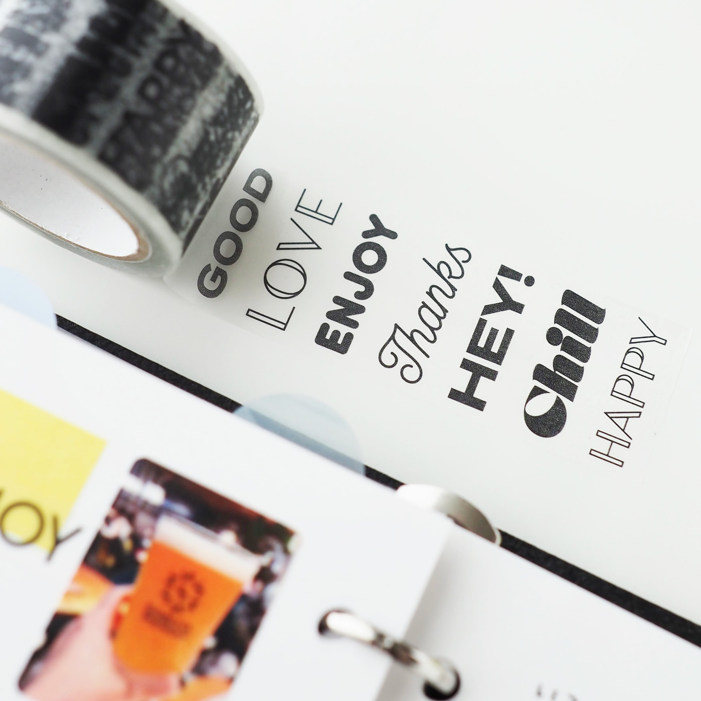 CMT-001 ｜25mm｜透明マステ｜hattel | ASANEL