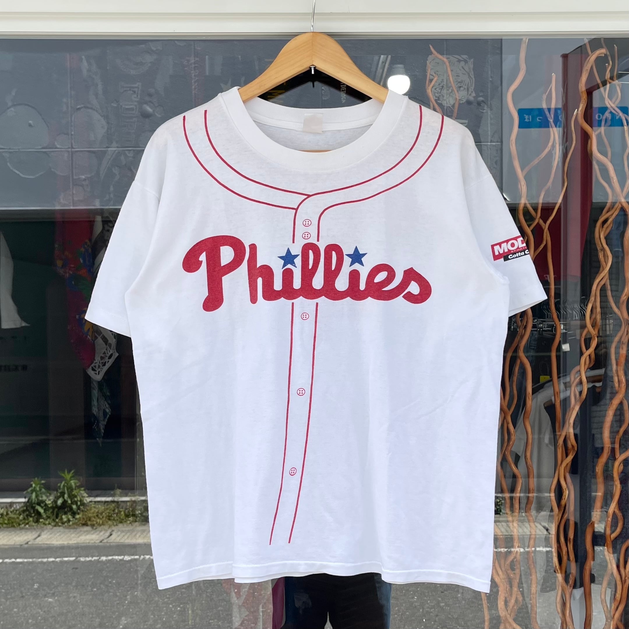 【Sz:L?】90s MLB Philadelphia Phillies ユニフォームデザイン