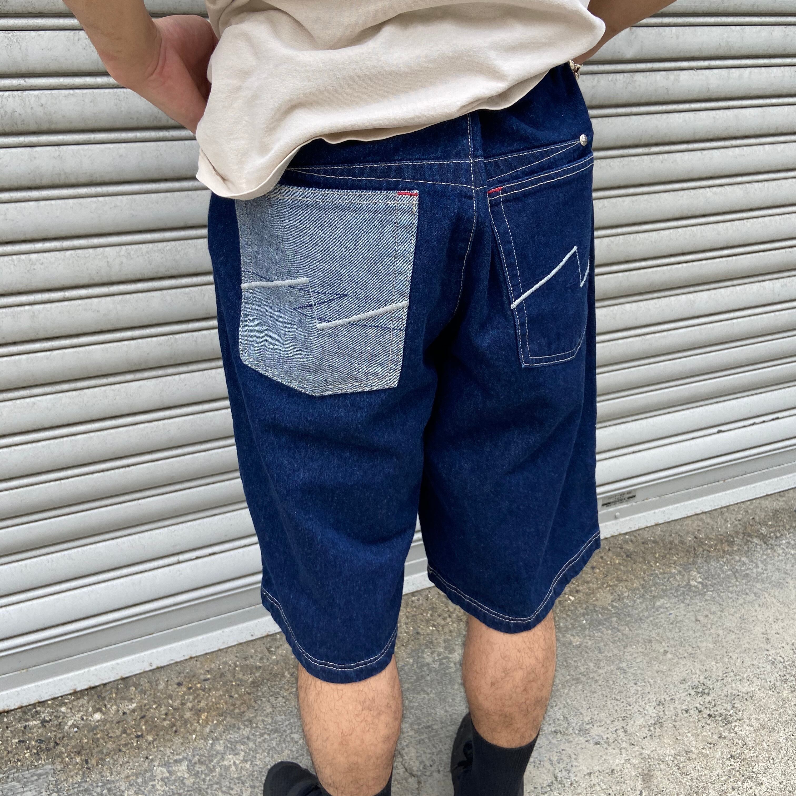 激レア 90s FUBU カットオフ バギーカーゴジーンズ フブ ビンテージ