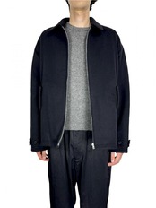 【COMME des GARCONS HOMME】ウールライトシャギー × キュプラツイルキルティングジャケット
