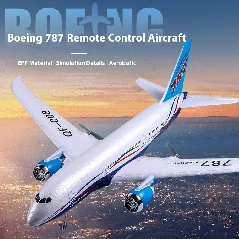 カスタムラジコン販売 RC ボーイング 787 グラ??イダー Qf008 2.4 グラム電動 RC 飛行機 3