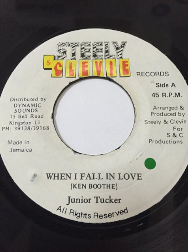 Junior Tucker（ジュニアタッカー） - When I Fall In Love【7'】