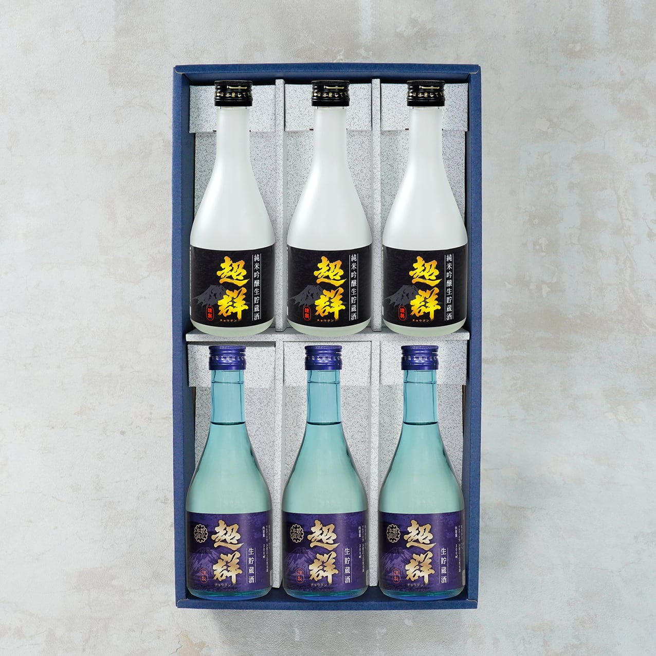 超群 上撰 生貯蔵&純米吟醸 生貯蔵 300㎖3本セット | 比婆屋白島店