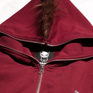 【HIPANDA 】3701ユニセックス ジップアップ フーディー スウェット 馬