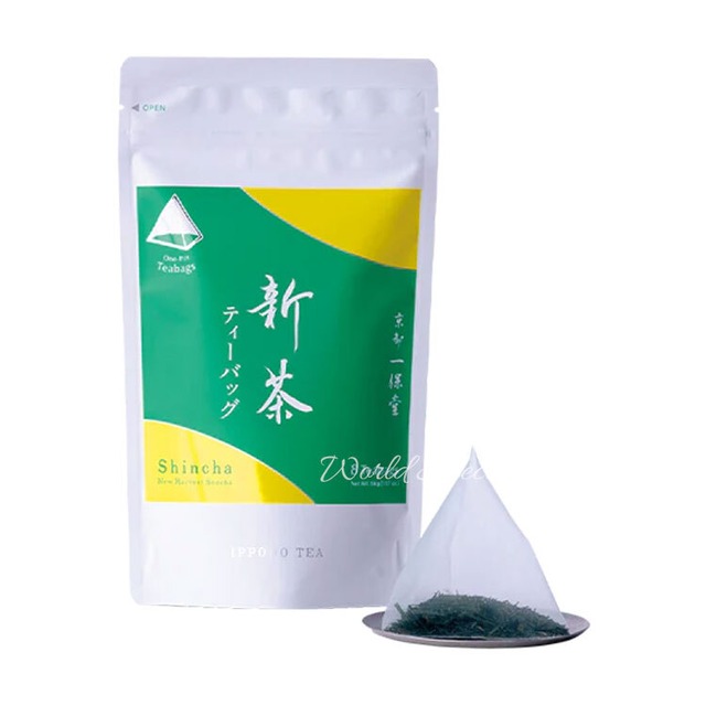 【送料無料】新茶ティーバッグ(7g×8袋)　ポスト投函