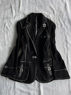 "unknown" Silver Stitch Gimmick Jacket