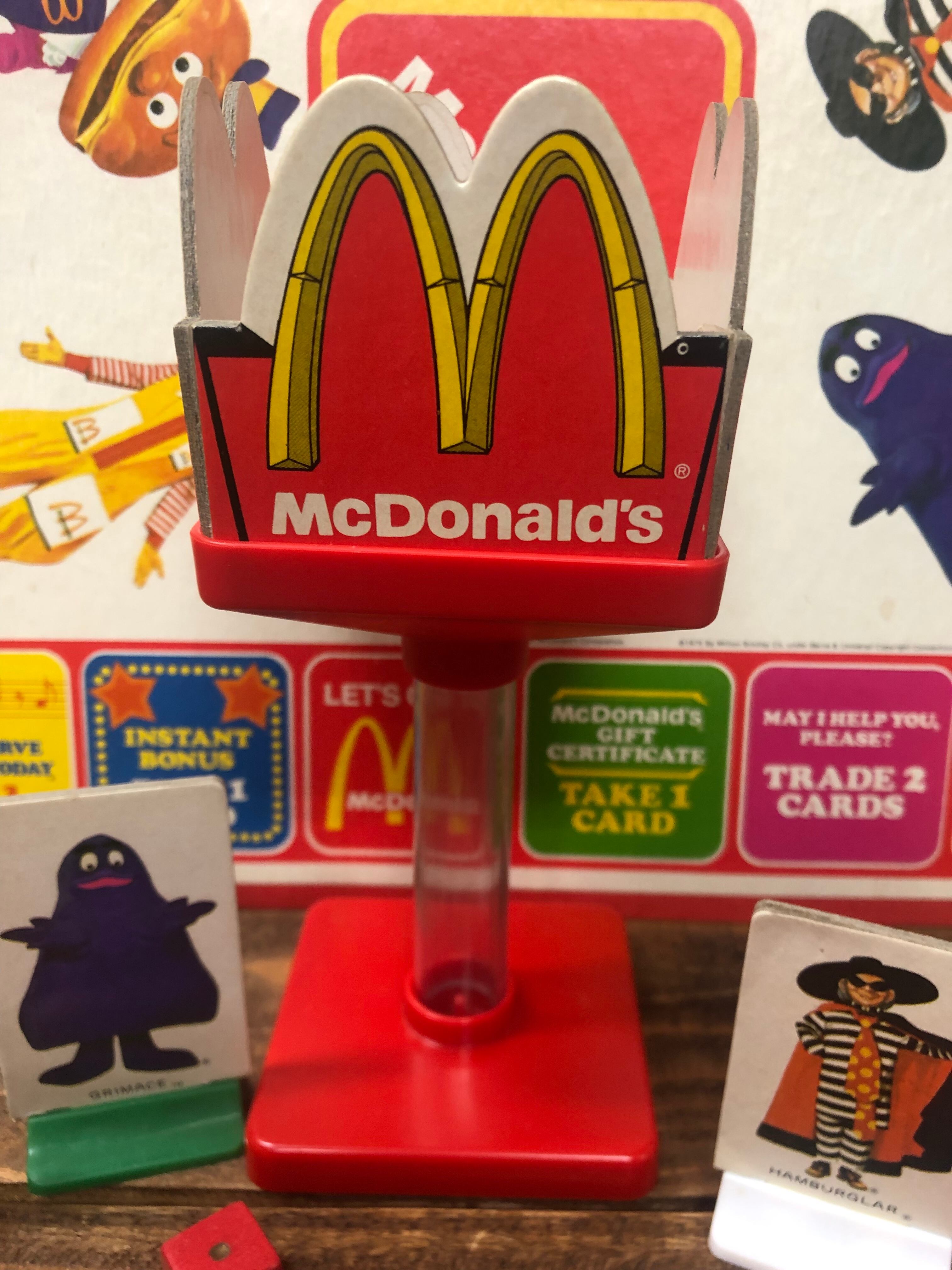 McDonald's Vintage Board Game Box/マクドナルド ボードゲーム Milton