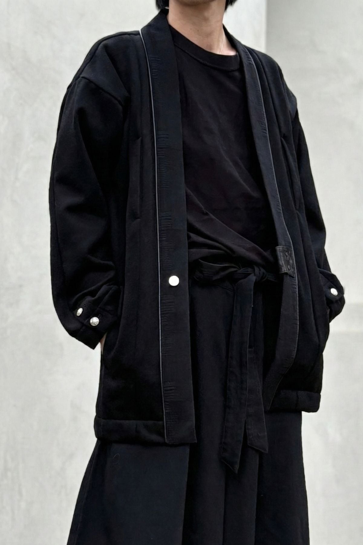 新作入荷｜極数量限定】カシミヤ×デニムショート羽織／CASHMERE DENIM