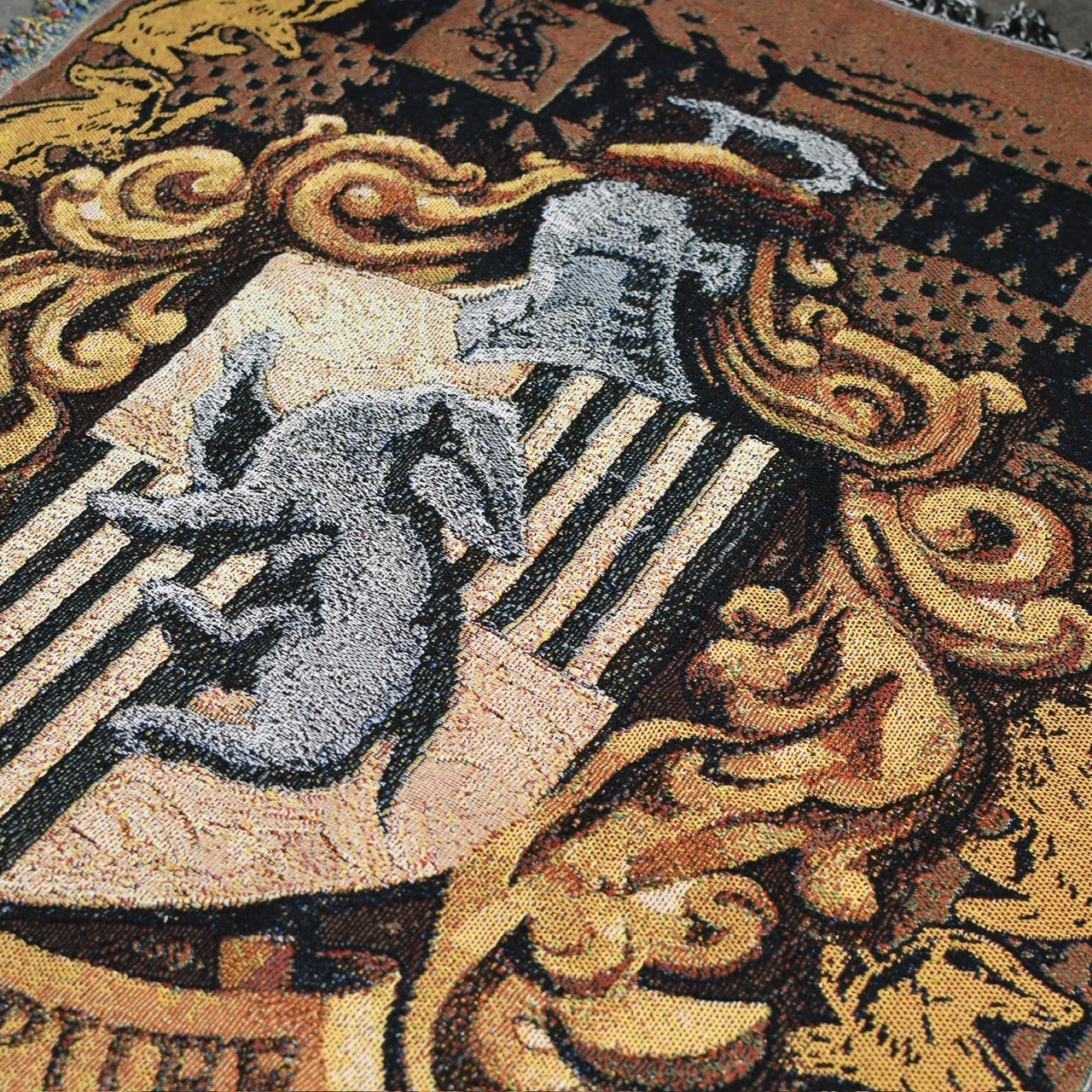 Harry Potter hufflepuff rug