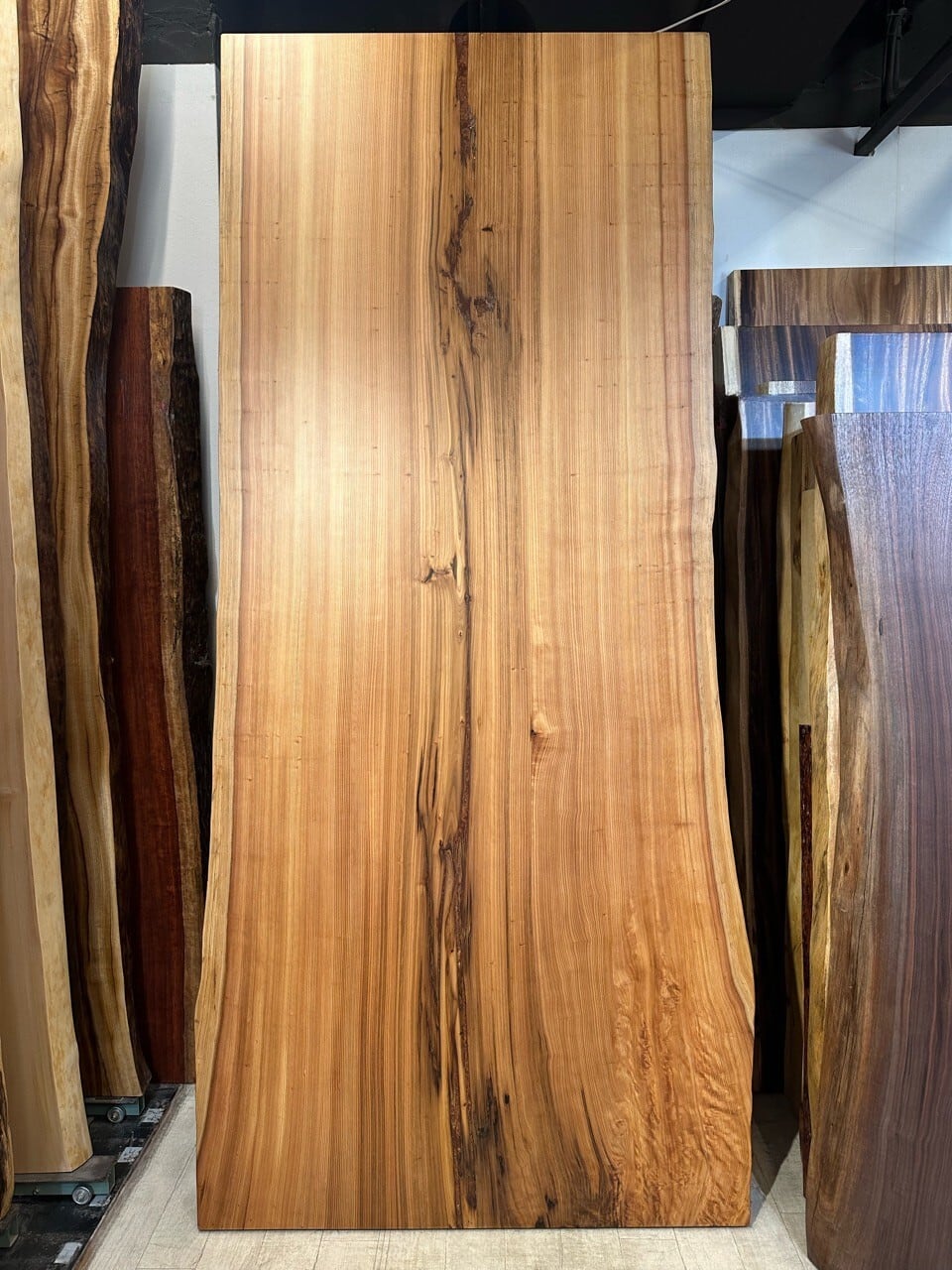 【天杉】杉(スギ)_2400×1000-1080×70_浅草本店_テーブル天板/一枚板 262534-1 t001