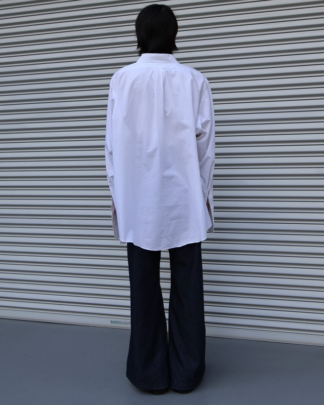 oversize cufflinks shirt