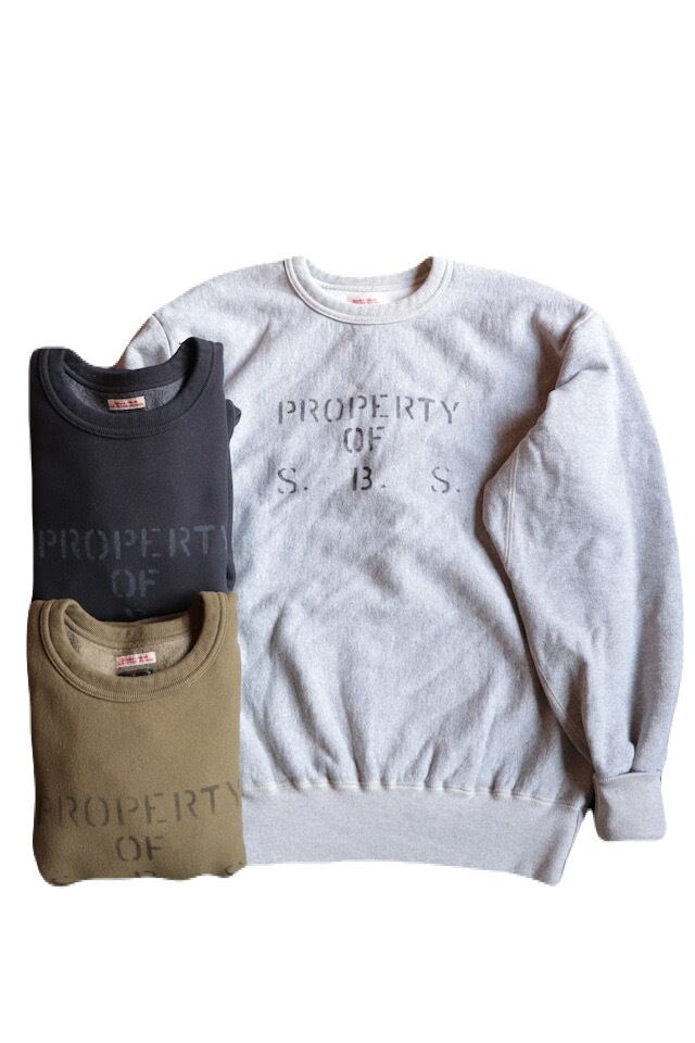 GYPSY & SONS/ジプシーアンドサンズ 80 FLEECE CREW STENCIL