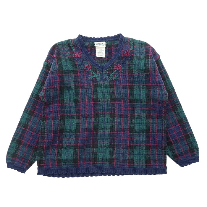 オランダ　ヴィンテージ　Vネックセーター wip_23112313_5.jpg