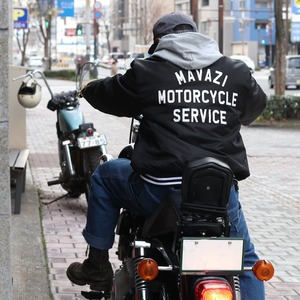 BIG DAY ビッグデイ MAVAZI RACING NYLON STADIUM JACKET スタジアムジャケット バイカー バイク