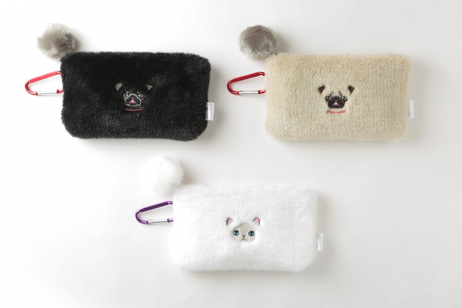 パグ便利ポーチ ベージュ | KEORA KEORA WEB STORE