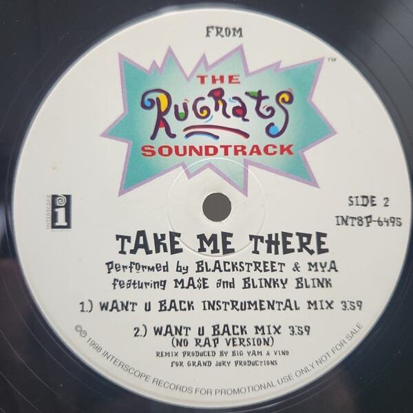 Blackstreet & Mya Featuring Ma$e And Blinky Blink / Take Me There [INT8P-6495] - 画像3