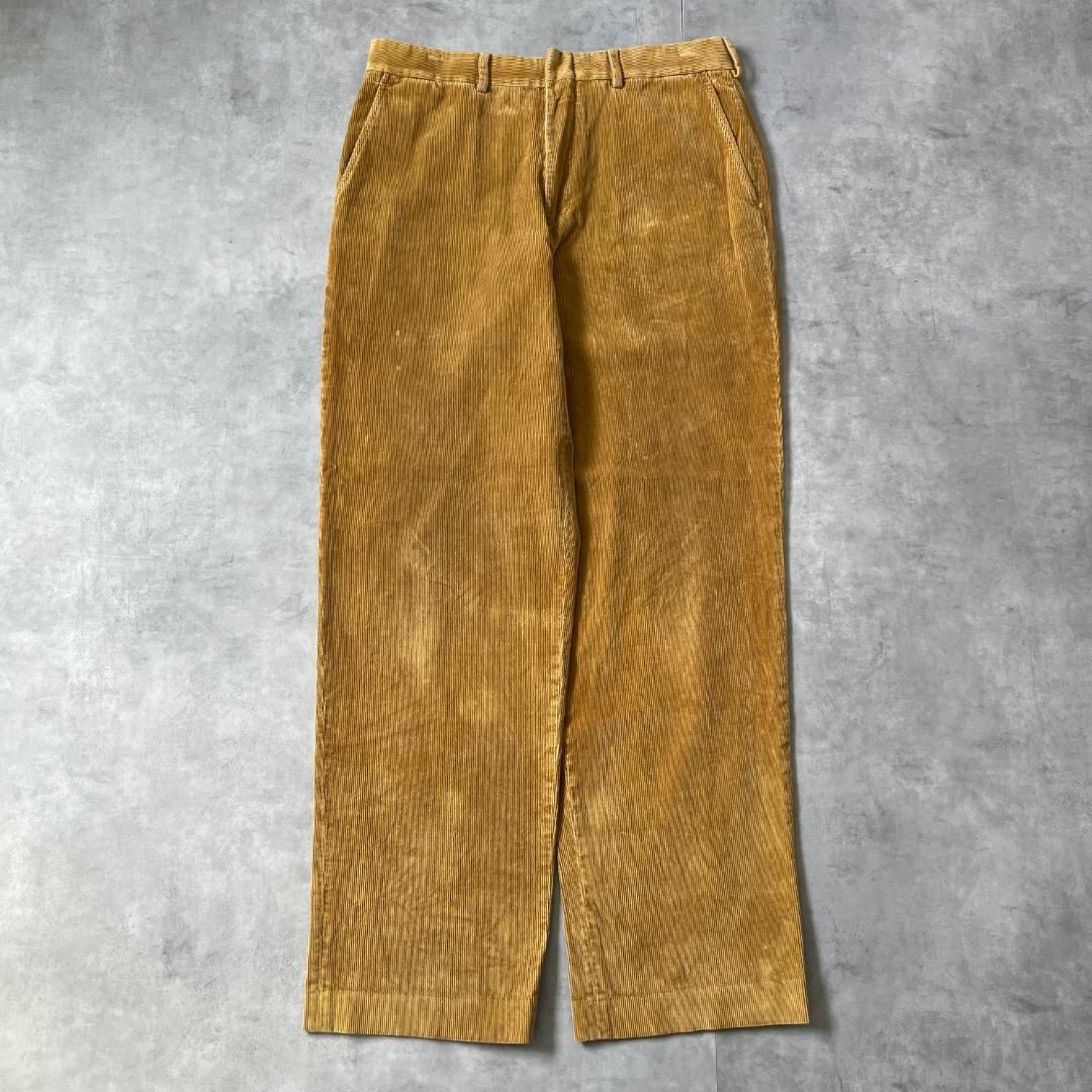 ランズエンド W32 コーデュロイ ボトム チノパン 古着 ベージュ 17074