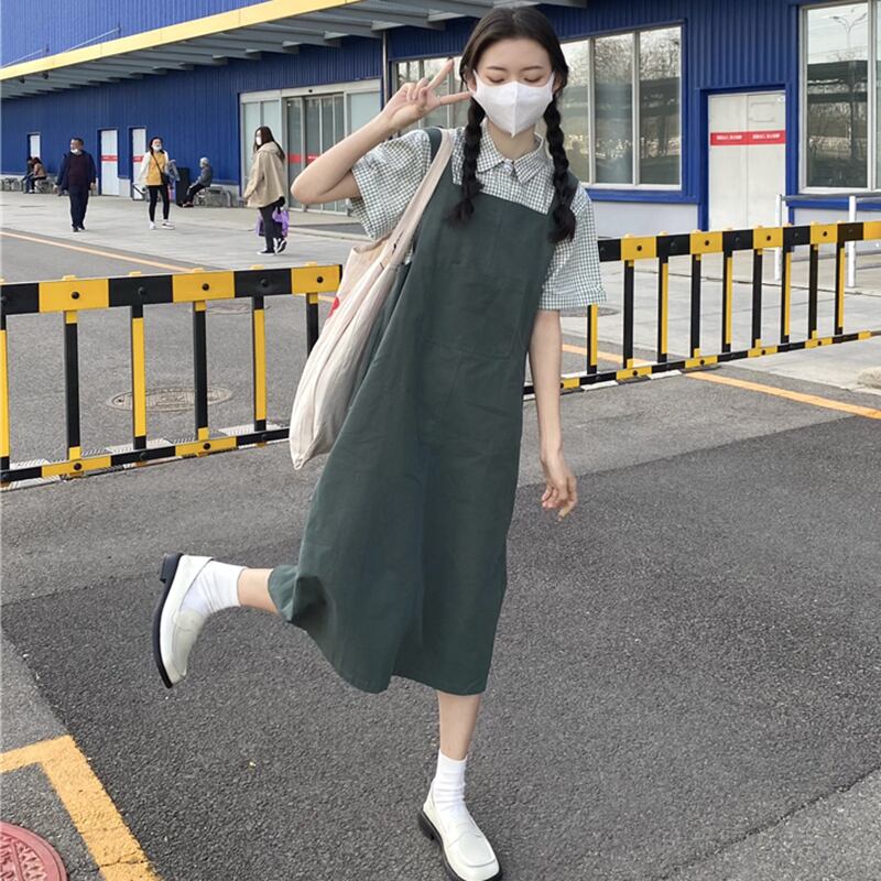 スカート ルーズサマースタンダード レトロ 大人ガーリー スウィート キュート カジュアル 夏物 YY-ファッション18137375586