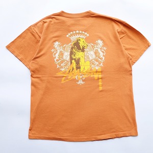 00S STUSSY TIGER CROWN DESIGN TSHIRT