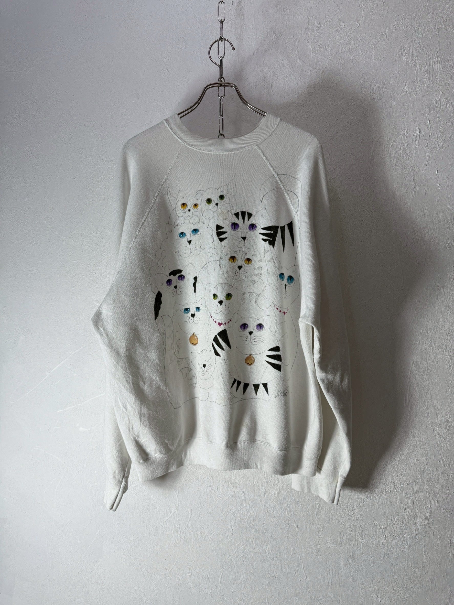 90’s USA made “Cat Eyes” sweat shirt