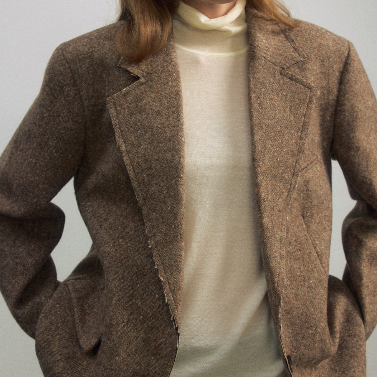 Wool Classic Tailored Jacket T3877