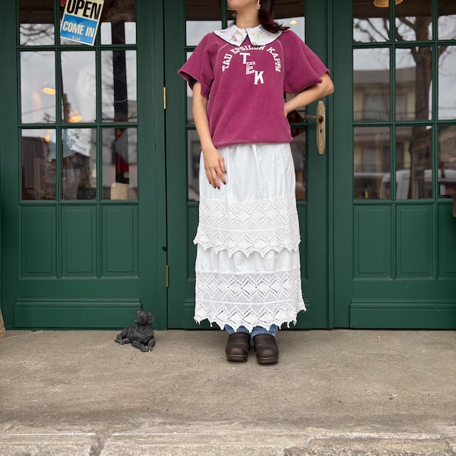 Vintage Lace Tiered Petticoat