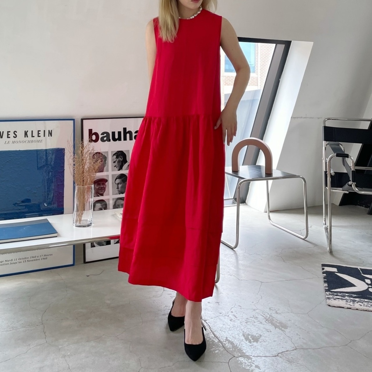 ノースリブワンピース