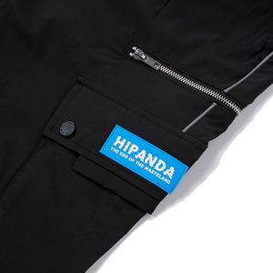 SALE 送料無料【HIPANDA ハイパンダ】メンズ パンツ MEN’S CARGO PANTS / BLACK