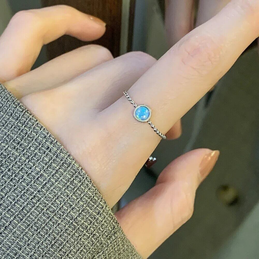 金アレ対応 316L 18k trend chain ring (0399)