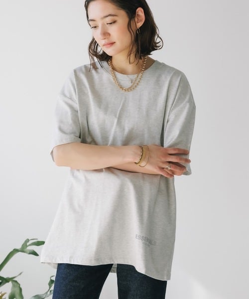 LA限定ESSENTIALSエッセンシャルズリフレクター半袖Tシャツ | LIFE is