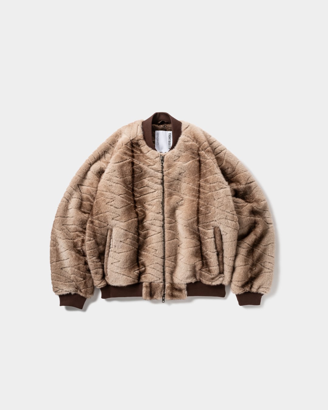 TIGHTBOOTH / T QUILT FUR MA-1 / BROWN