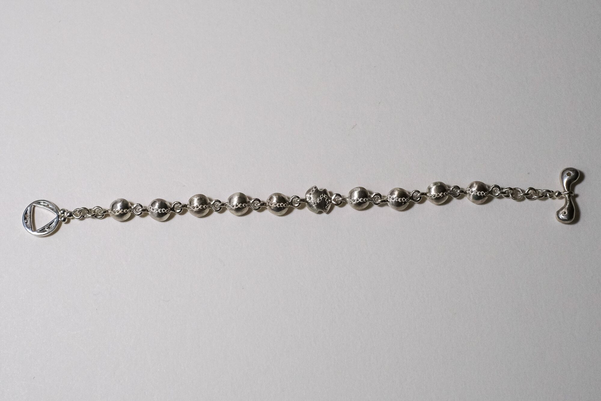 巡り ブレスレット silver no,374
