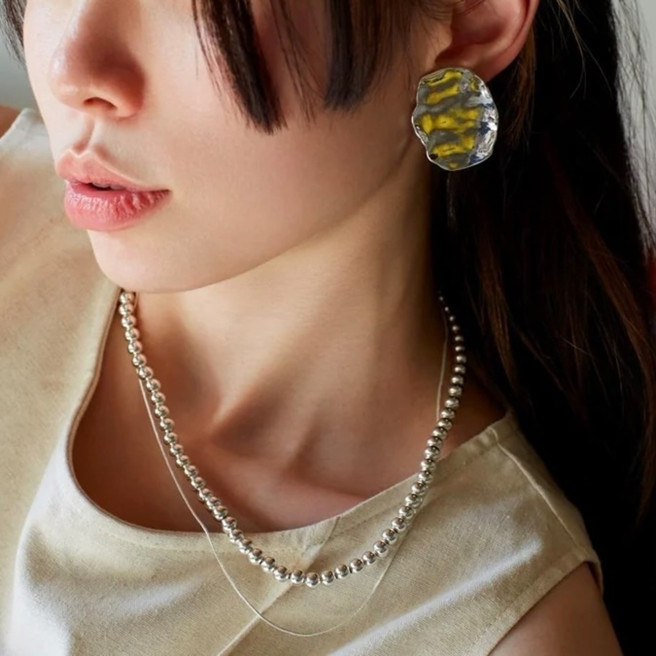 Edge nuance Earrings