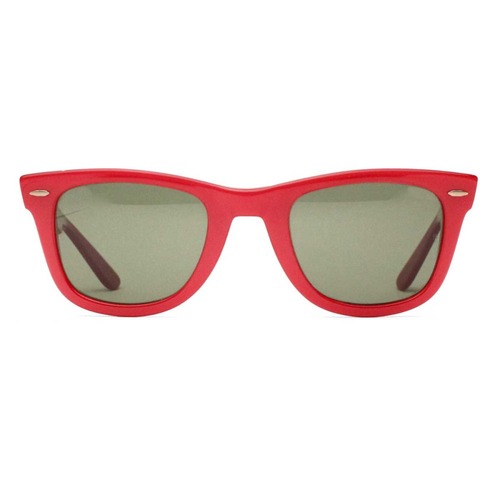 B&L Ray-Ban Wayfarer 1 [B&L Ray-Ban USA WAYFARER] [1980s-] Red 5024