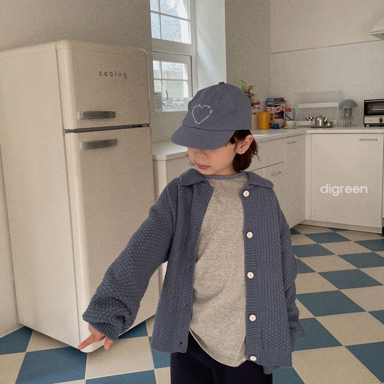 ⌇即納⌇ digreen / Mサイズ1点 brussel cardigan 韓国子供服 | mignon