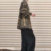 design pattern open collar shirt