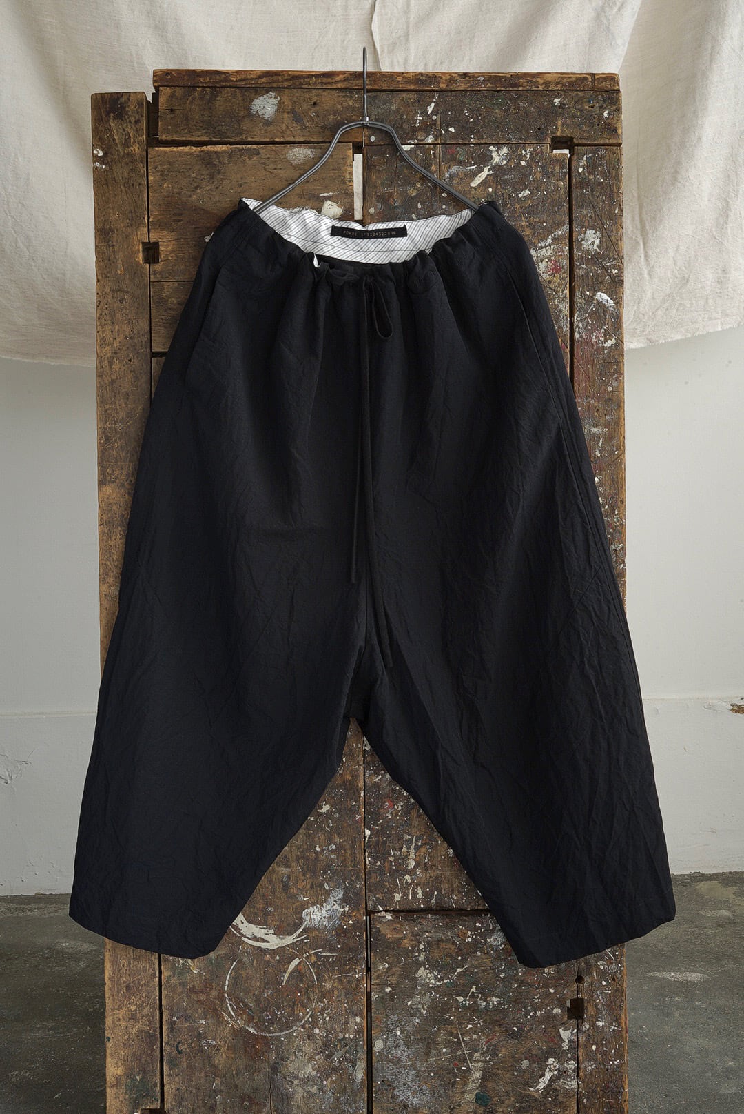 FORME D'EXPRESSION - FISHERMAN PANTS (BLACK)