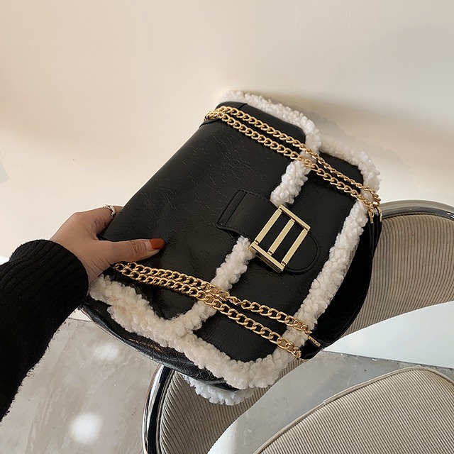 チェーン オータムウィンタースタンダードレッド レトロ 秋物 冬物 スクウェア メッセンジャーバッグ 手作りハンドバック32622407395