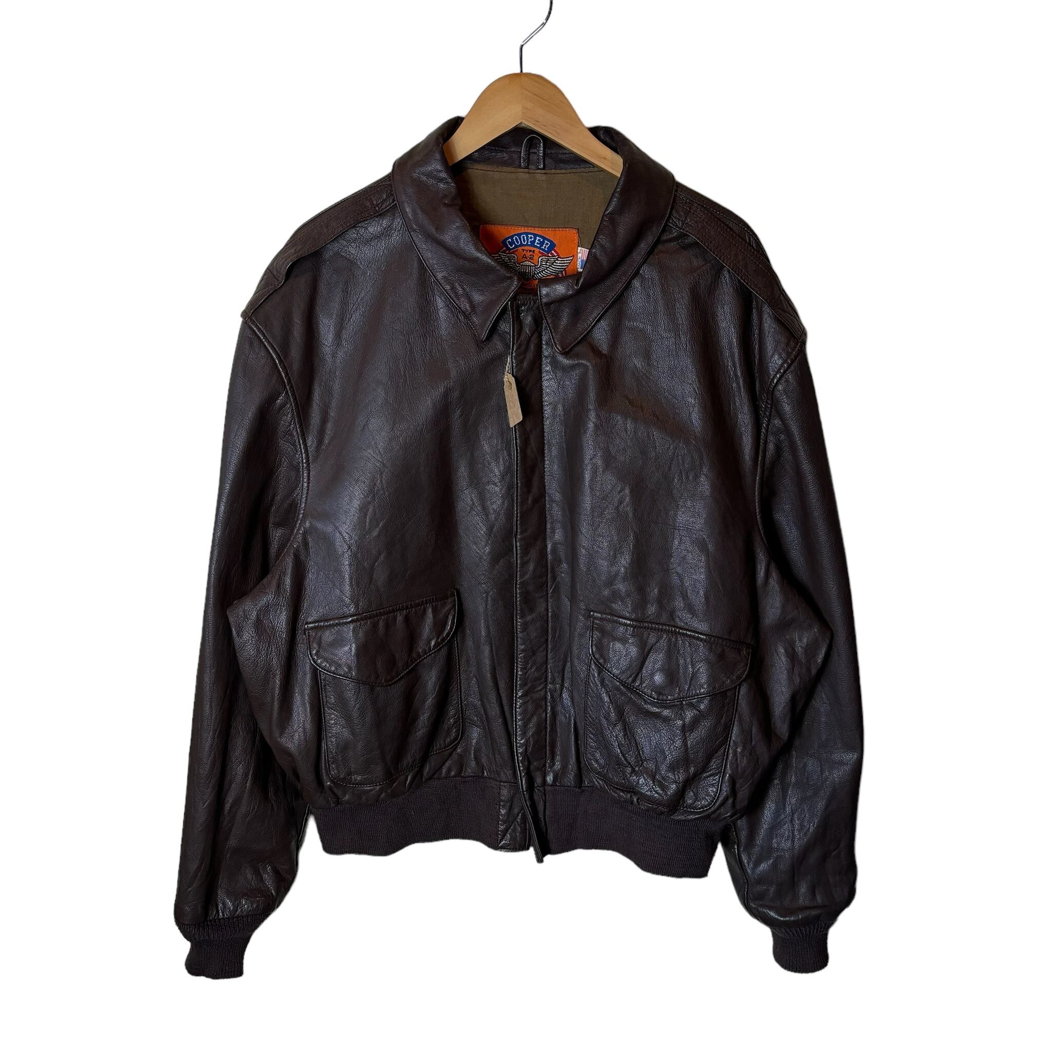 U.S.A.F cooper 80's~ vintage Type A-2 レザー usa製 52R No.861